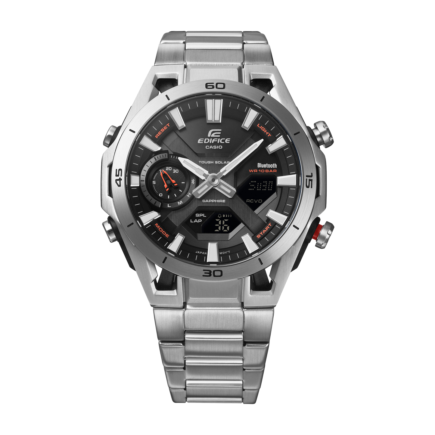Casio EDIFICE SOSPENSIONE ECB-2300YD-1AJF — Bluetooth Tough Solar Sapphire Glass