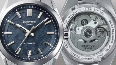 Casio EDIFICE EFK-100YD-2AJF Mechanical Automatic — Forged Carbon Dial Sapphire