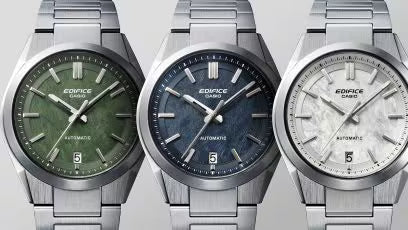 Casio EDIFICE EFK-100YD-3AJF Mechanical Automatic — Forged Carbon Dial Sapphire