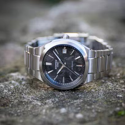 Casio EDIFICE EFK-200CD-1AJF AUTOMATIC — Forged Carbon Dial Sapphire Glass Mechanical