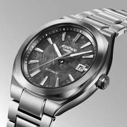 Casio EDIFICE EFK-200CD-1AJF AUTOMATIC — Forged Carbon Dial Sapphire Glass Mechanical