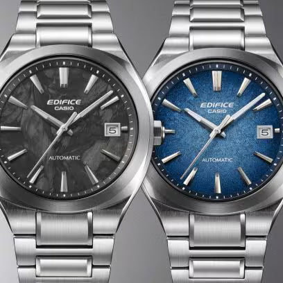 Casio EDIFICE EFK-200CD-1AJF AUTOMATIC — Forged Carbon Dial Sapphire Glass Mechanical