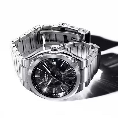 Casio EDIFICE EFK-200CD-1AJF AUTOMATIC — Forged Carbon Dial Sapphire Glass Mechanical