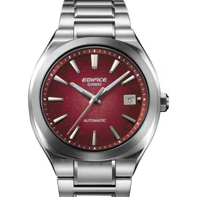 Casio EDIFICE EFK-200D-4AJF AUTOMATIC — Sapphire Glass See-Through Back Mechanical Stainless Steel