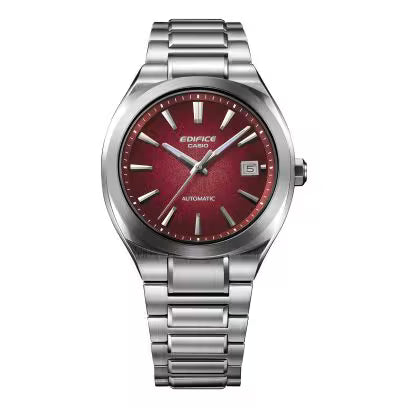 Casio EDIFICE EFK-200D-4AJF AUTOMATIC — Sapphire Glass See-Through Back Mechanical Stainless Steel