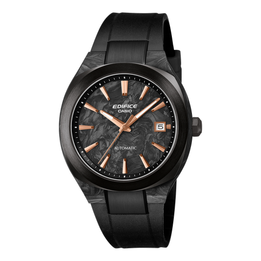 Casio EDIFICE EFK-200XPB-1AJF AUTOMATIC — Forged Carbon Case & Dial Sapphire Glass Mechanical