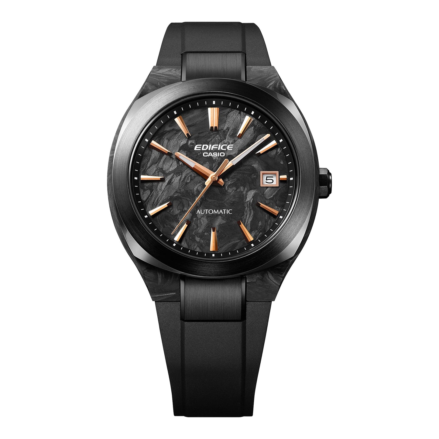 Casio EDIFICE EFK-200XPB-1AJF AUTOMATIC — Forged Carbon Case & Dial Sapphire Glass Mechanical