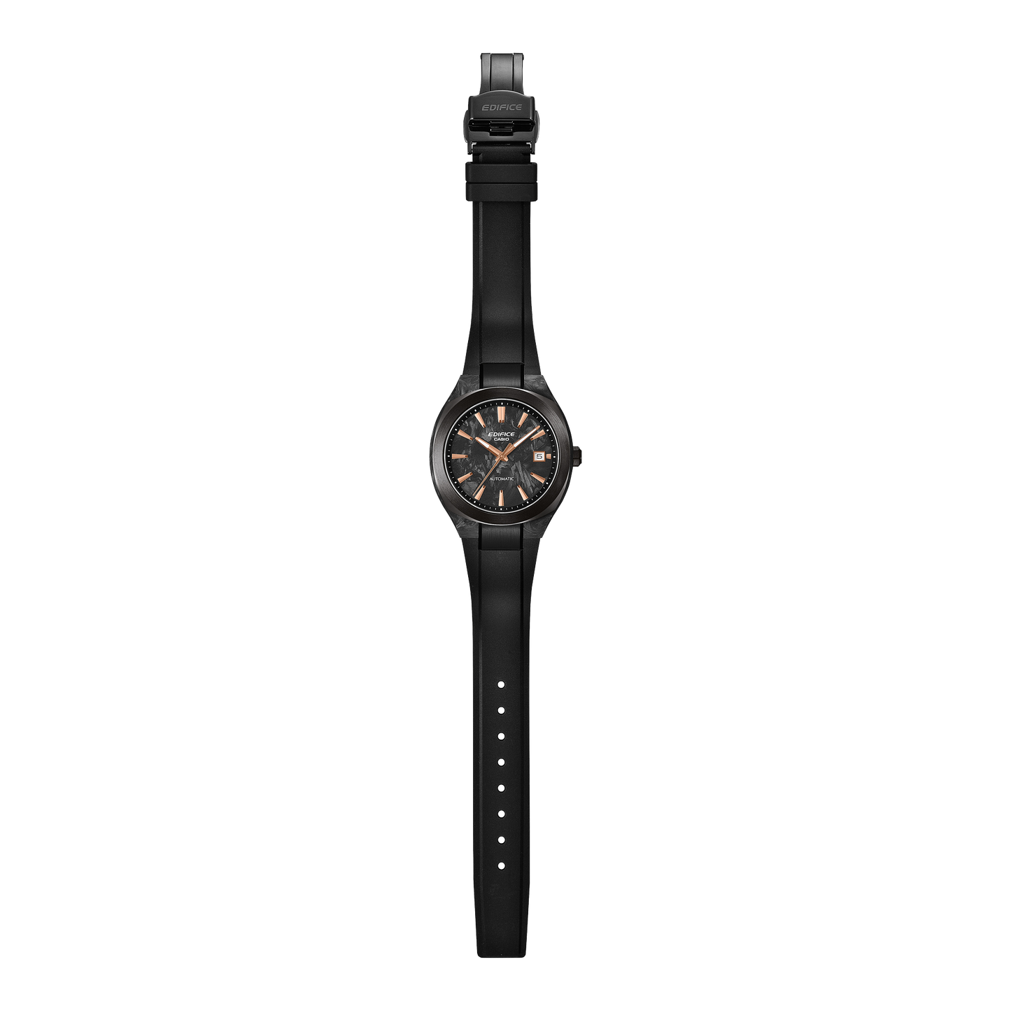 Casio EDIFICE EFK-200XPB-1AJF AUTOMATIC — Forged Carbon Case & Dial Sapphire Glass Mechanical