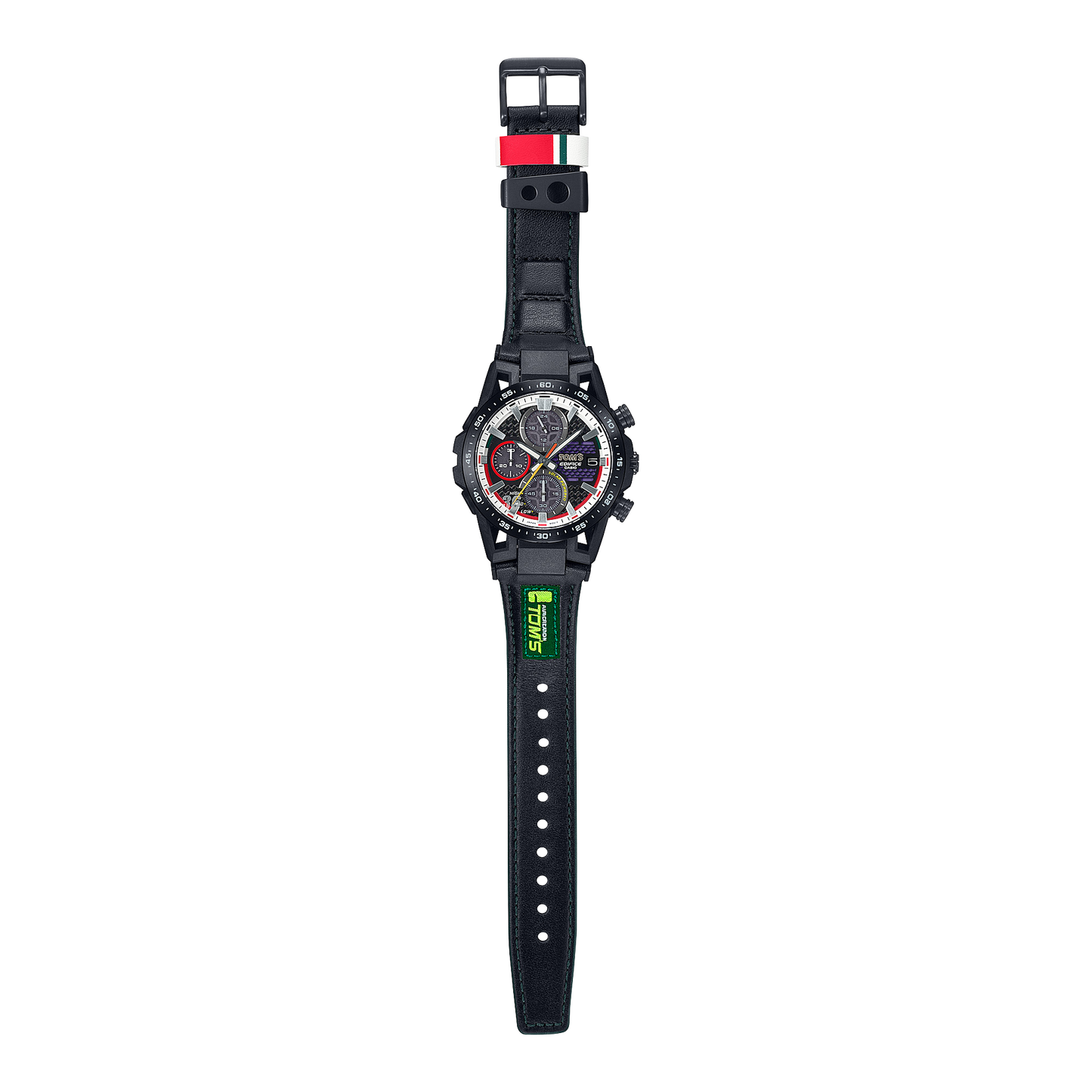Casio EDIFICE EFS-S641TMS-1AJR TOM'S 50th Anniversary Edition — Solar Sapphire Glass Leather Band