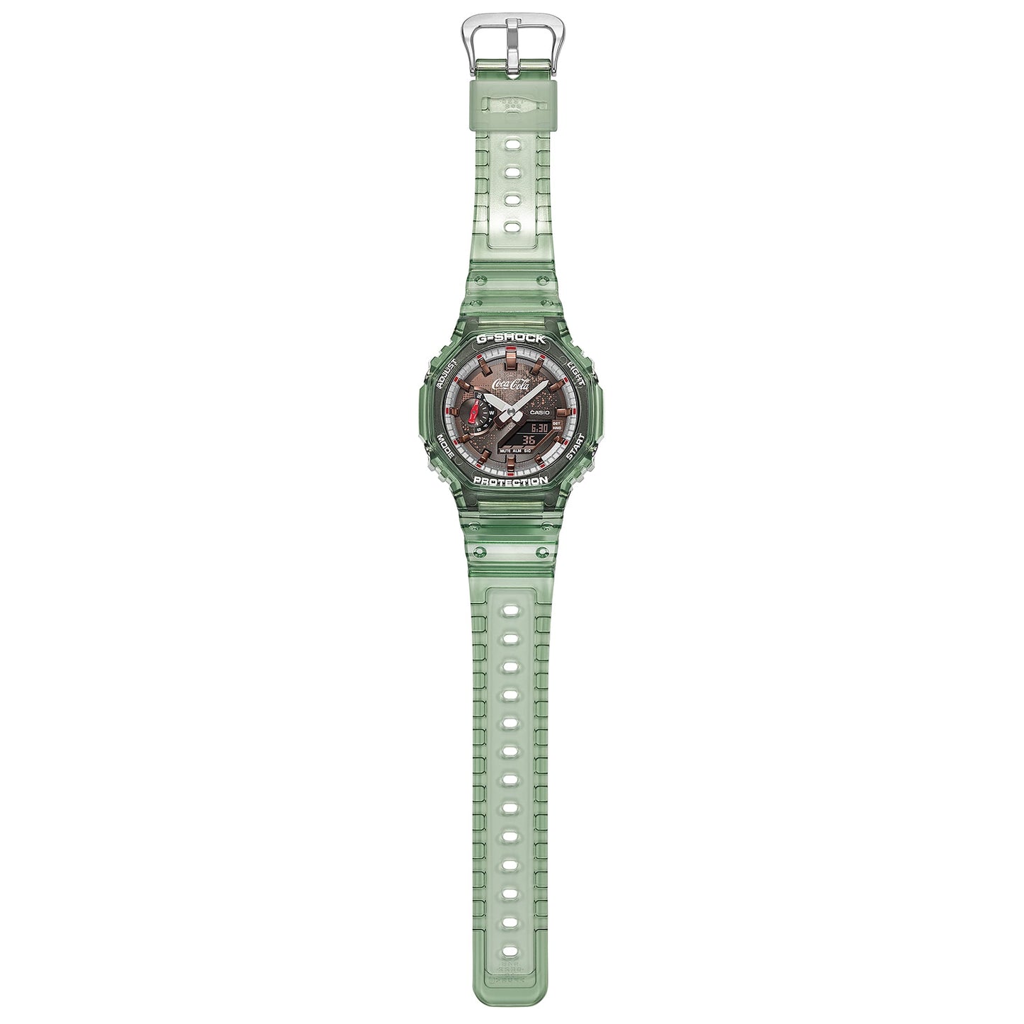 Casio G-SHOCK GA-2100CC-3AJR Coca-Cola® 140th Anniversary Collaboration — Analog-Digital Shock Resistant