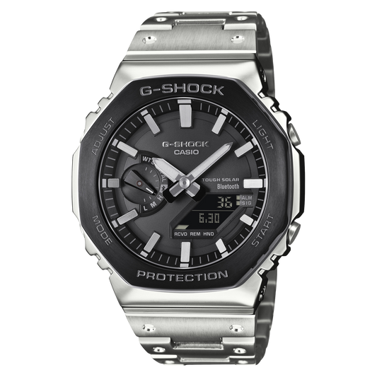 Casio G-SHOCK GM-B2100BT-1AJF FULL METAL — Bluetooth Tough Solar Black Bezel
