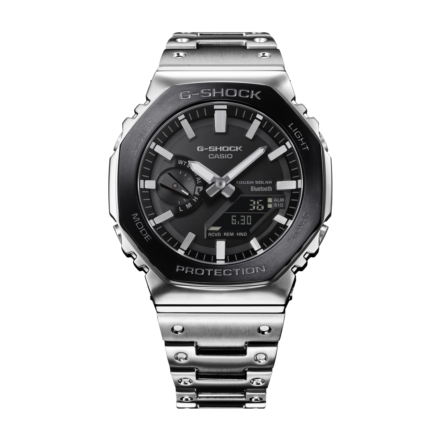 Casio G-SHOCK GM-B2100BT-1AJF FULL METAL — Bluetooth Tough Solar Black Bezel