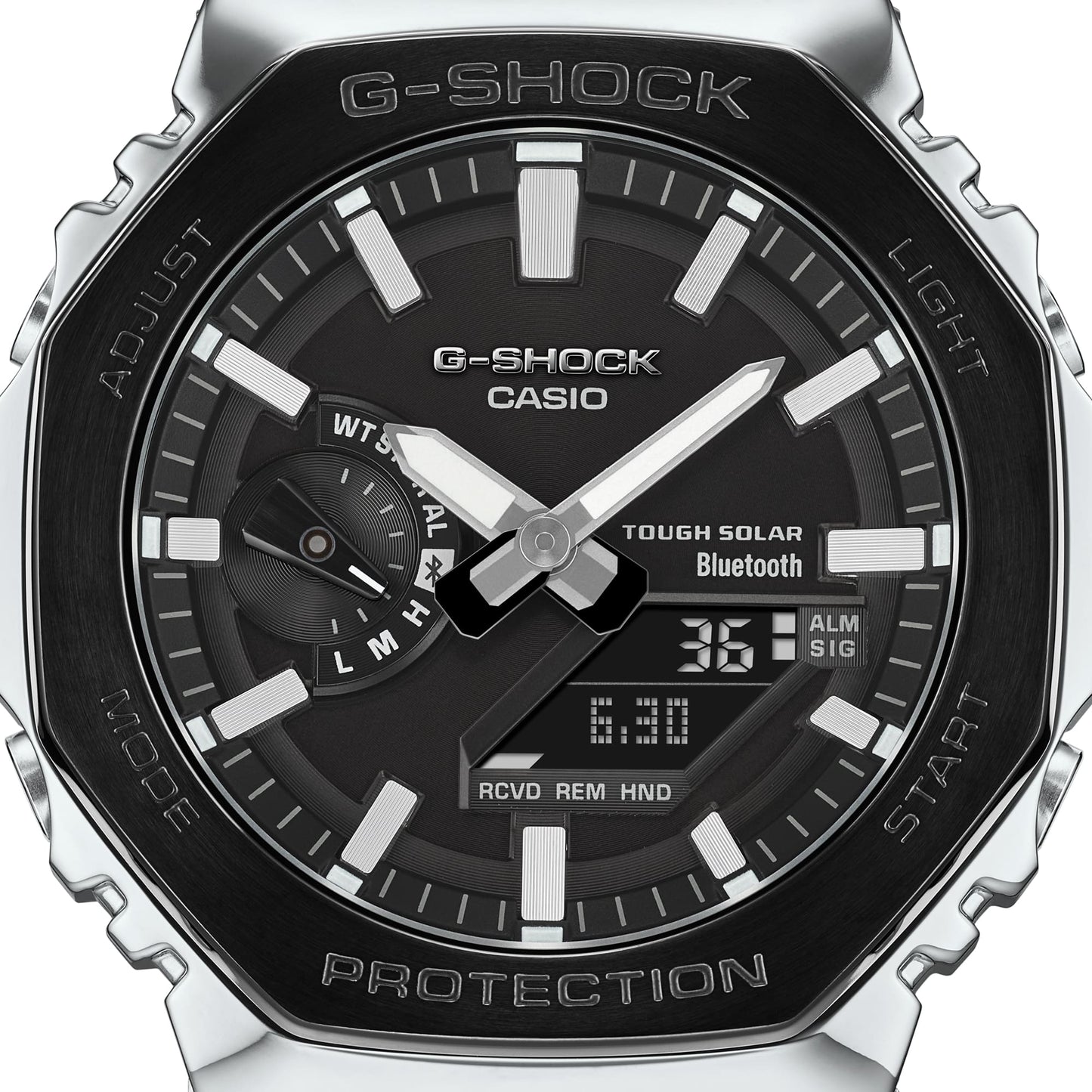 Casio G-SHOCK GM-B2100BT-1AJF FULL METAL — Bluetooth Tough Solar Black Bezel