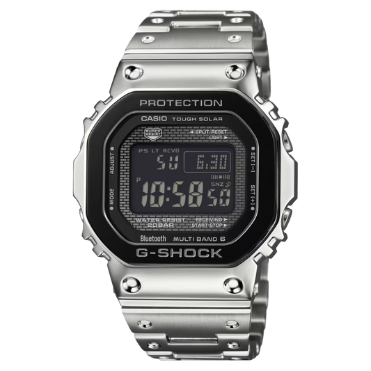 Casio G-SHOCK GMW-B5000BT-1JF FULL METAL — Multi-Band 6 Bluetooth Tough Solar