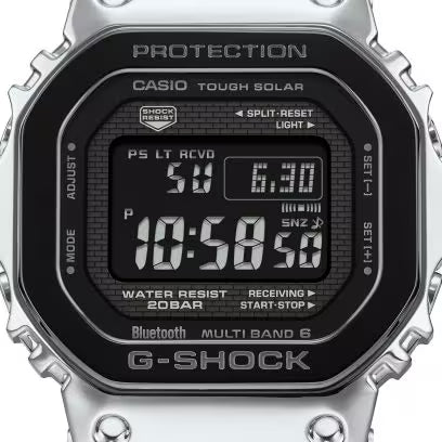 Casio G-SHOCK GMW-B5000BT-1JF FULL METAL — Multi-Band 6 Bluetooth Tough Solar