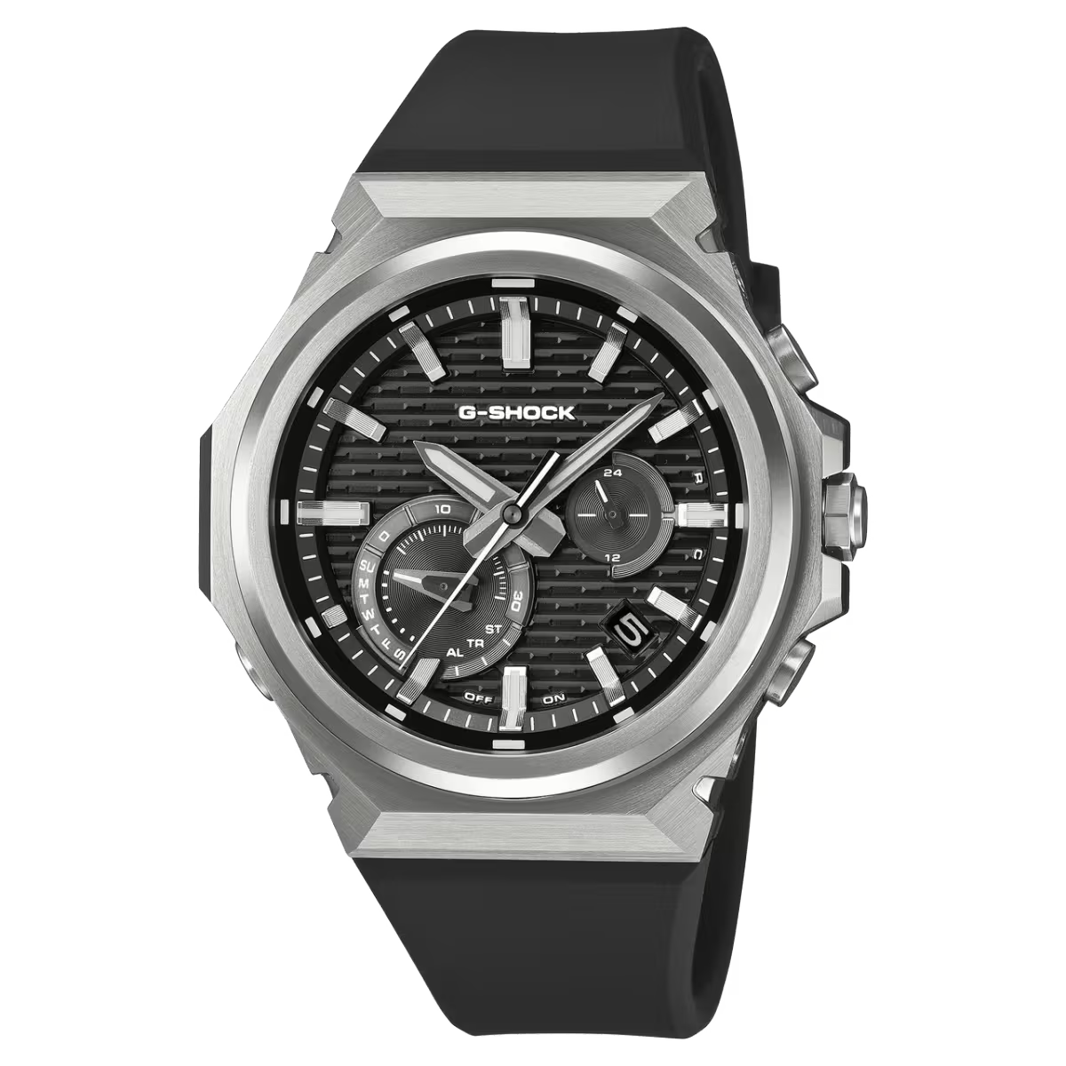 Casio G-SHOCK GST-B1000-1AJF G-STEEL SLEEK STYLE — Bluetooth Tough Solar Urethane Band