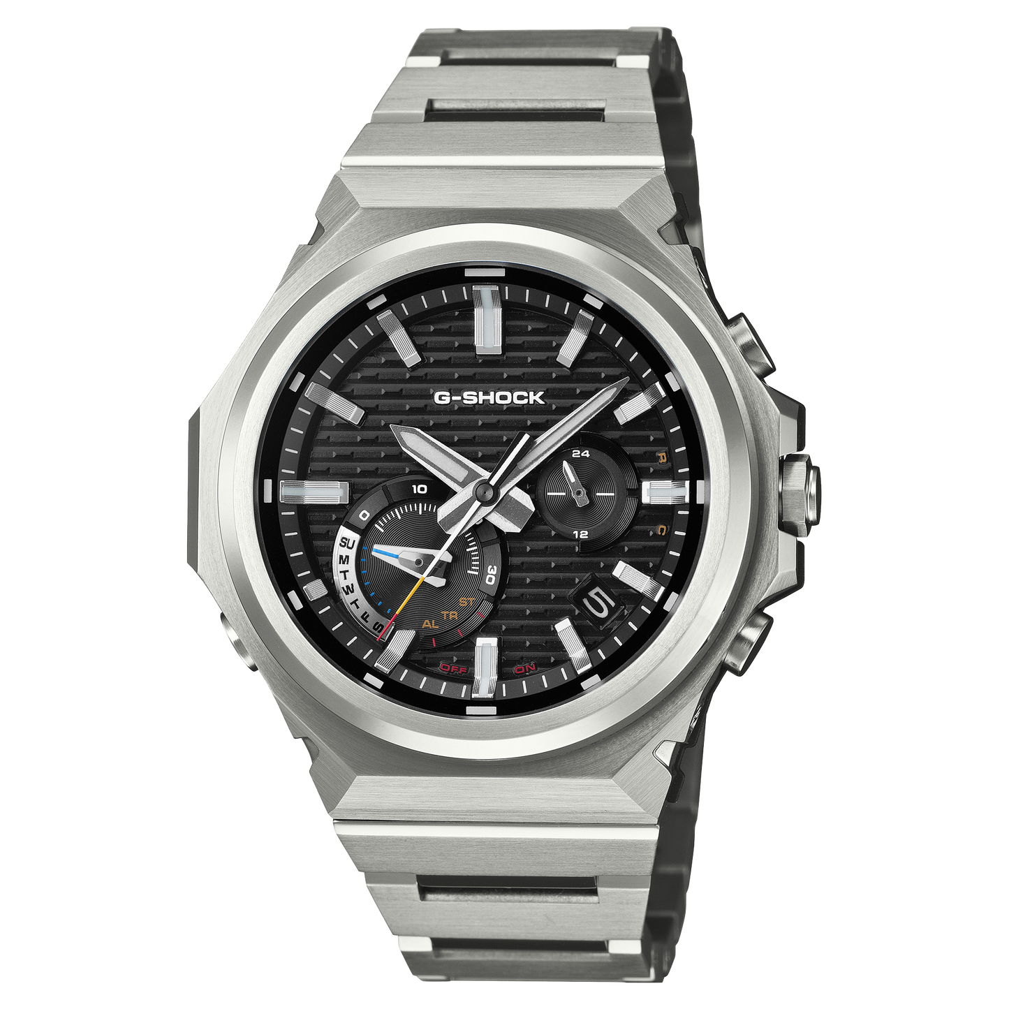 Casio G-STEEL GST-B1000D-1AJF SLEEK STYLE — Bluetooth Tough Solar Metal Band