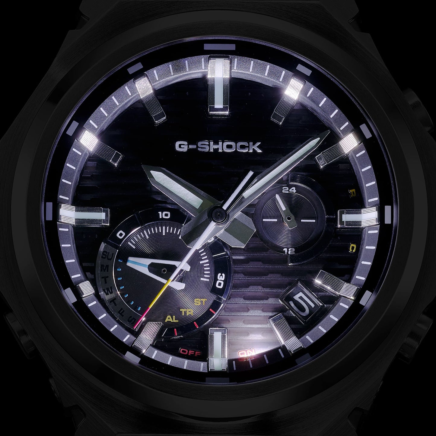 Casio G-STEEL GST-B1000D-1AJF SLEEK STYLE — Bluetooth Tough Solar Metal Band