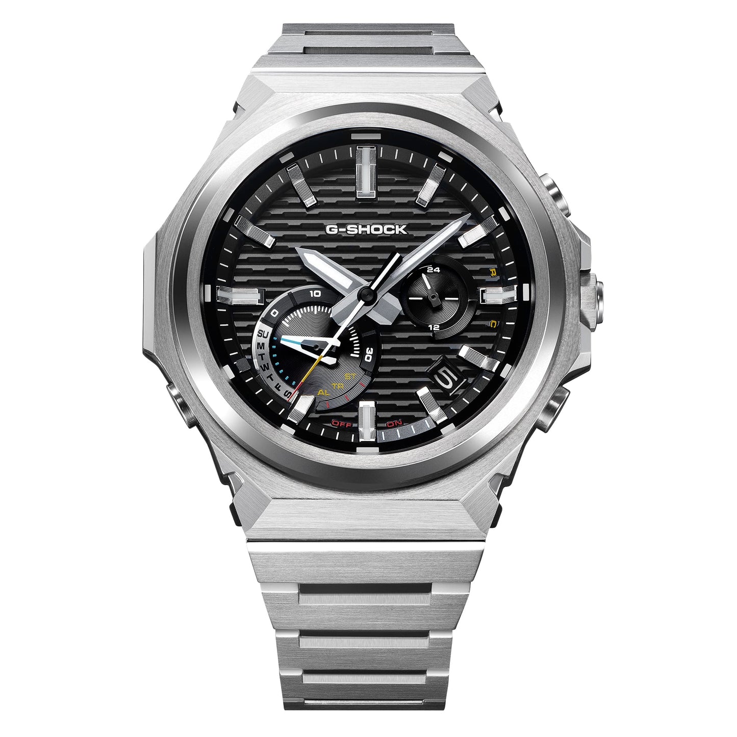Casio G-STEEL GST-B1000D-1AJF SLEEK STYLE — Bluetooth Tough Solar Metal Band
