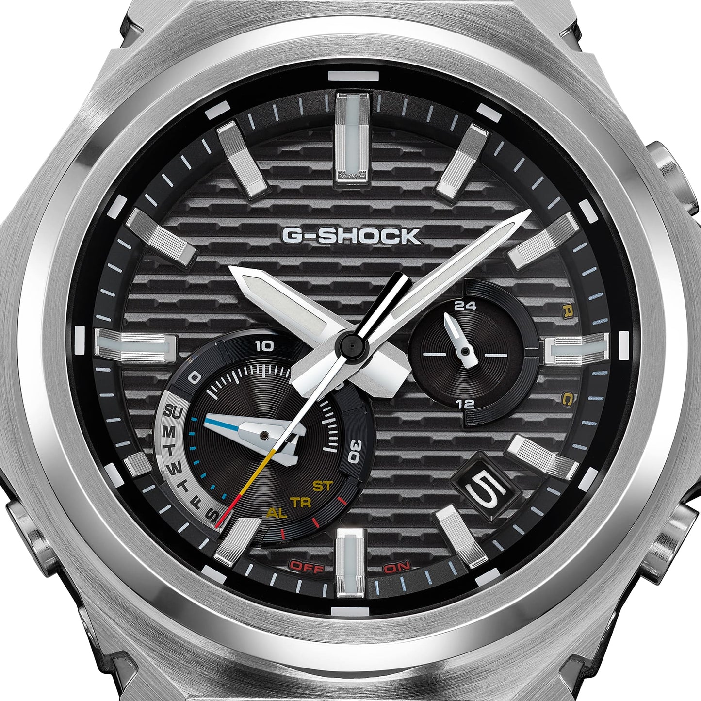 Casio G-STEEL GST-B1000D-1AJF SLEEK STYLE — Bluetooth Tough Solar Metal Band