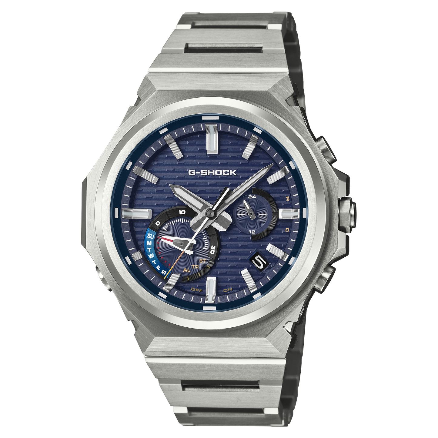 Casio G-STEEL GST-B1000D-2AJF SLEEK STYLE — Bluetooth Tough Solar Metal Band