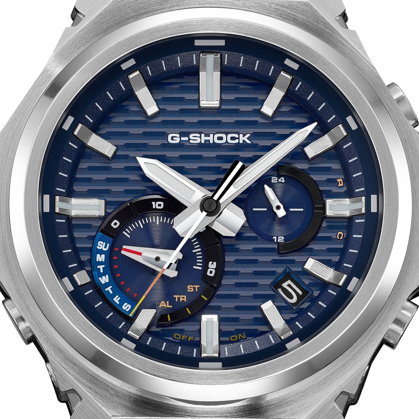 Casio G-STEEL GST-B1000D-2AJF SLEEK STYLE — Bluetooth Tough Solar Metal Band