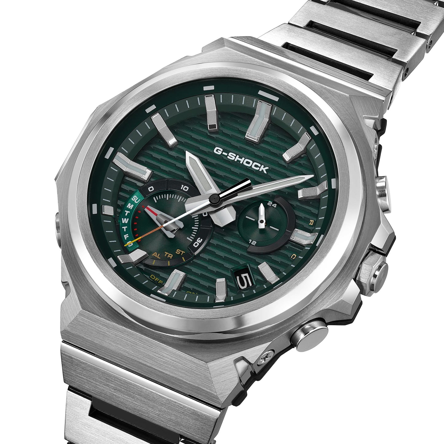Casio G-STEEL GST-B1000D-3AJF SLEEK STYLE — Bluetooth Tough Solar Metal Band