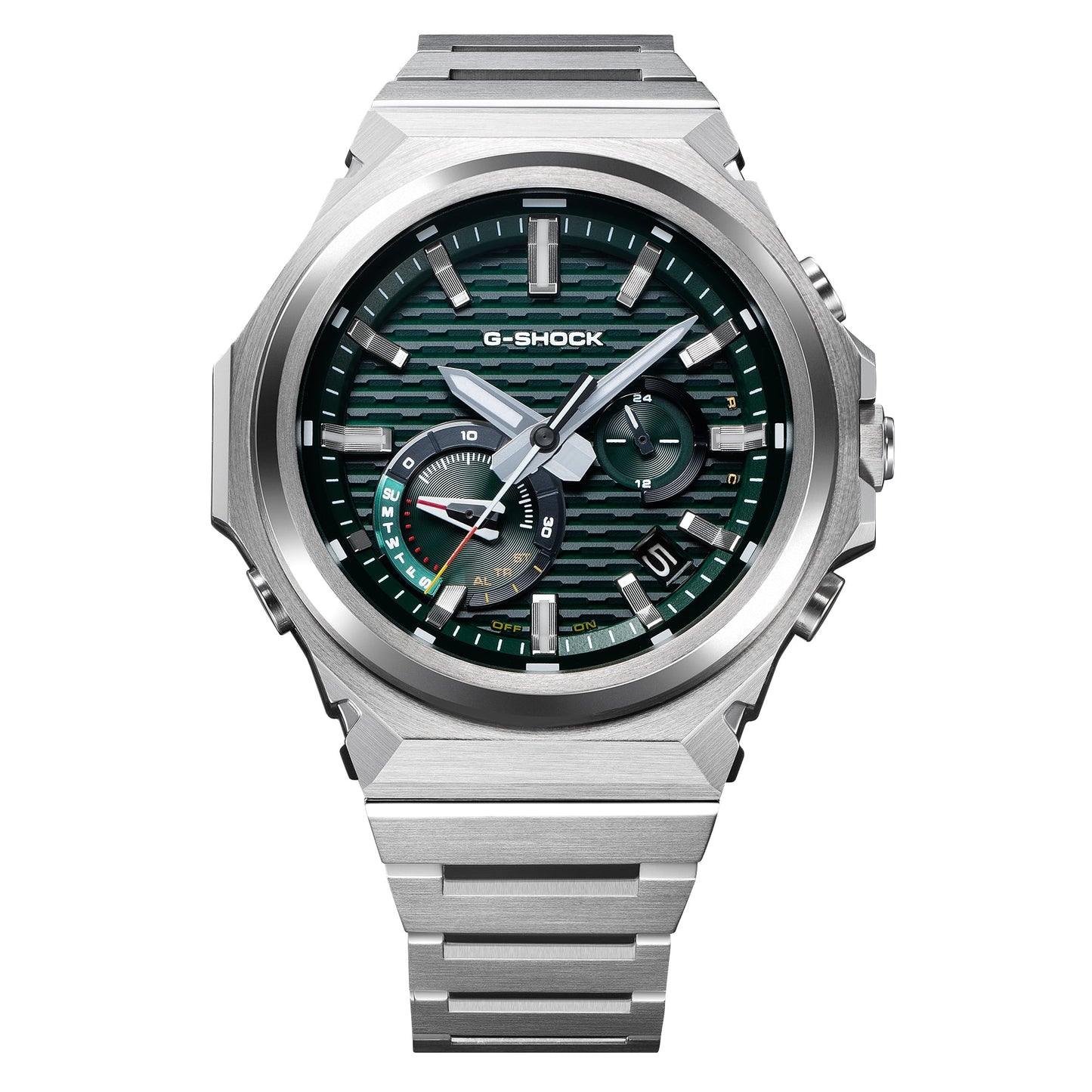 Casio G-STEEL GST-B1000D-3AJF SLEEK STYLE — Bluetooth Tough Solar Metal Band