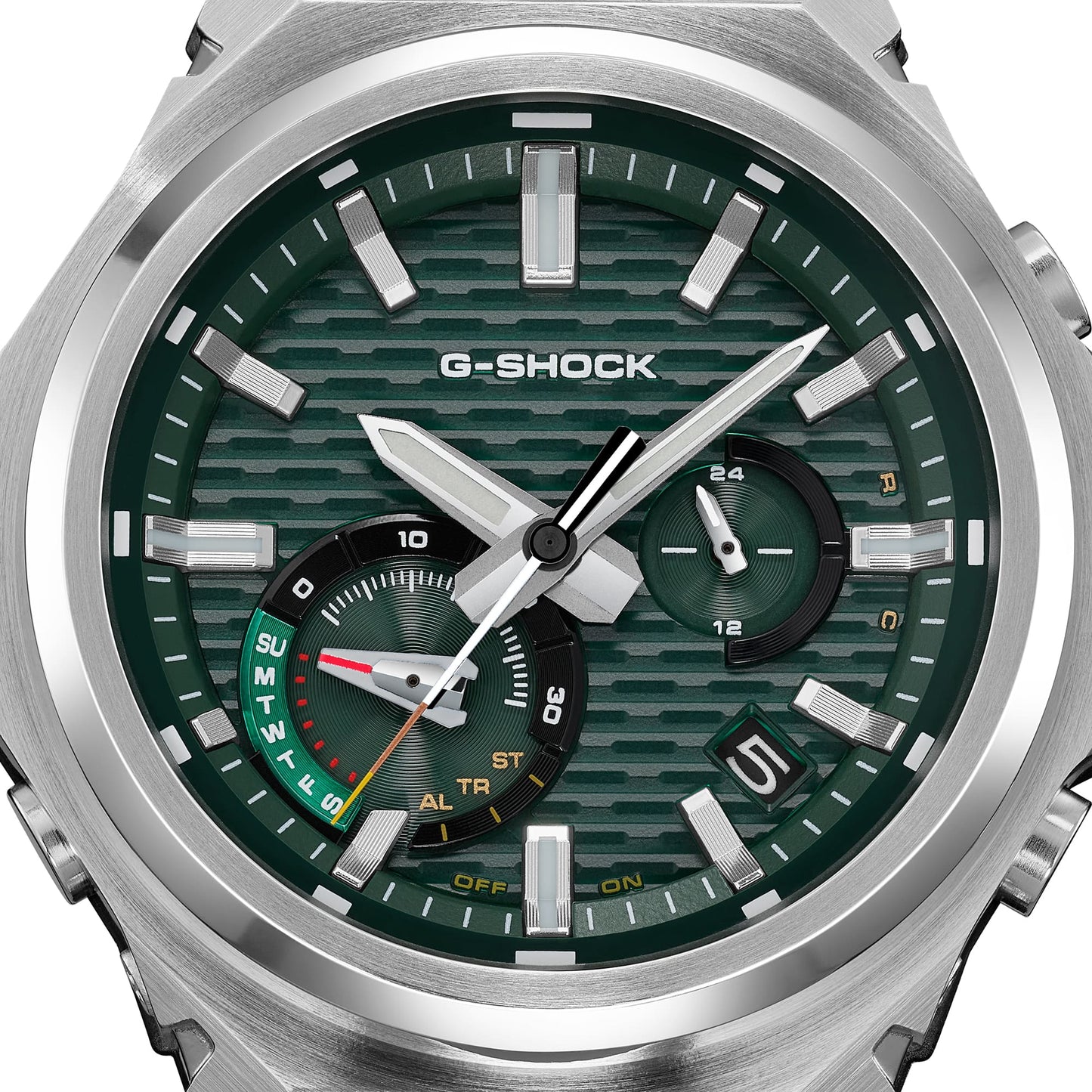 Casio G-STEEL GST-B1000D-3AJF SLEEK STYLE — Bluetooth Tough Solar Metal Band