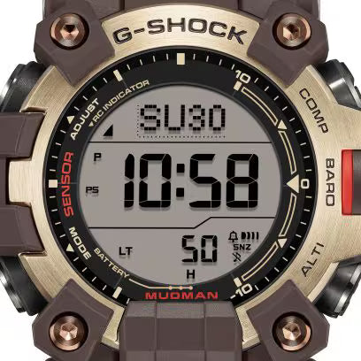 Casio G-SHOCK GW-9500MH-5JF MUDMAN — Multi-Band 6 Tough Solar Triple Sensor Carbon Core Guard