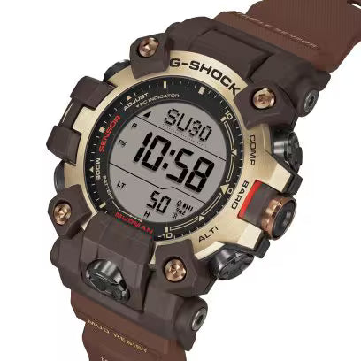 Casio G-SHOCK GW-9500MH-5JF MUDMAN — Multi-Band 6 Tough Solar Triple Sensor Carbon Core Guard