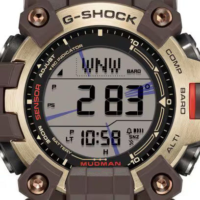 Casio G-SHOCK GW-9500MH-5JF MUDMAN — Multi-Band 6 Tough Solar Triple Sensor Carbon Core Guard