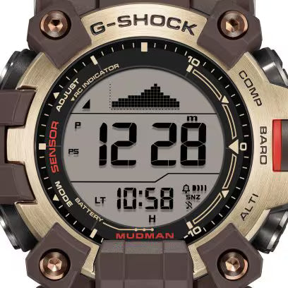 Casio G-SHOCK GW-9500MH-5JF MUDMAN — Multi-Band 6 Tough Solar Triple Sensor Carbon Core Guard