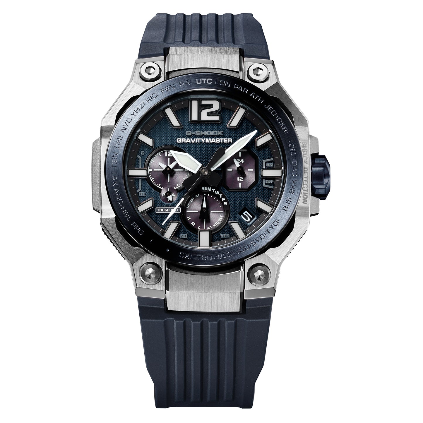 Casio G-SHOCK GWR-B3000A-2AJF GRAVITYMASTER — Blue IP Bezel MULTIBAND6 Bluetooth Tough Solar