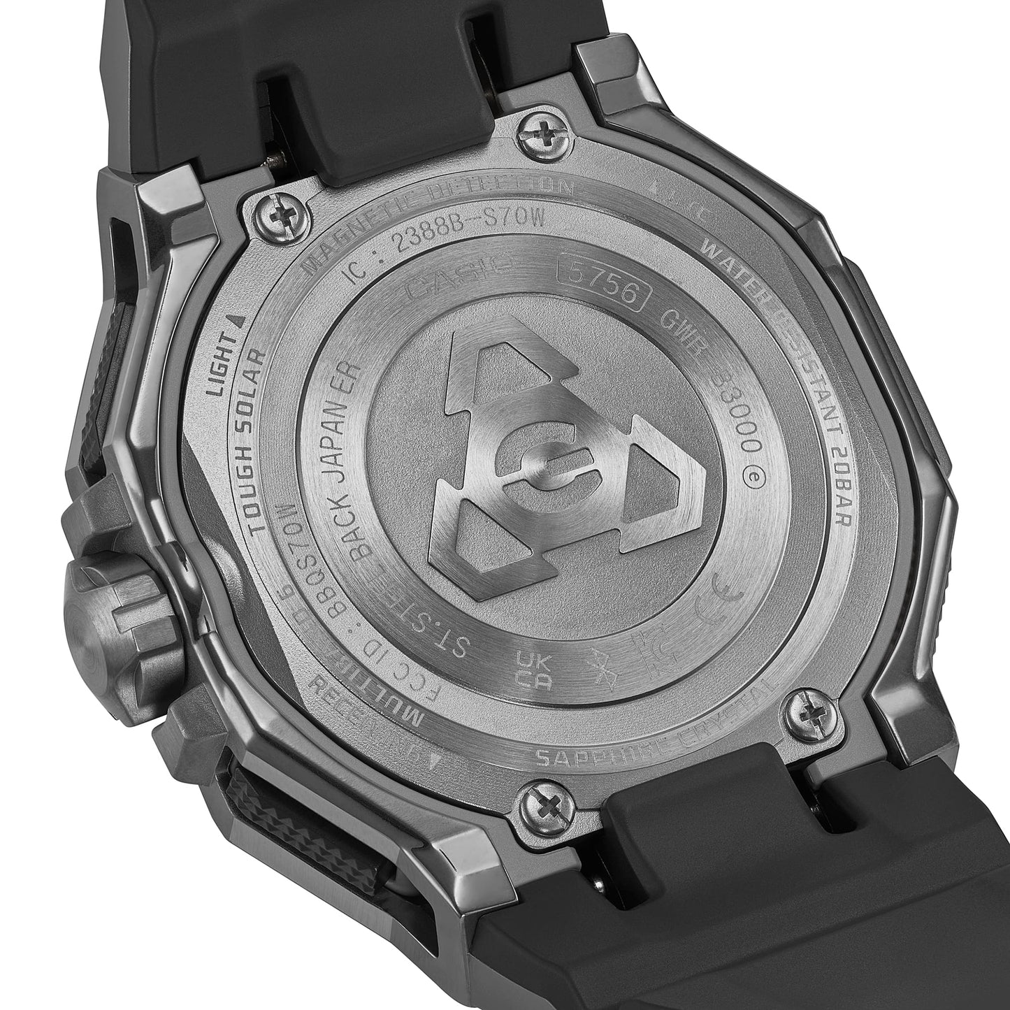 Casio G-SHOCK GWR-B3000B-8AJF GRAVITYMASTER — Gray IP Bezel MULTIBAND6 Bluetooth Tough Solar