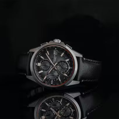 Casio OCEANUS OCW-T2600RL-3AJR Classic Line — Multi-Band 6 Tough Solar Titanium Leather Band (Limited 500)