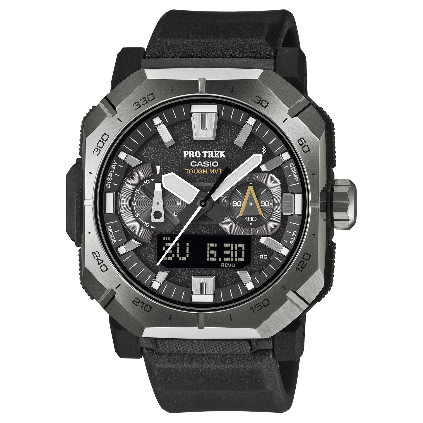 Casio PRO TREK PRW-B1000-1JF Climber Line — Triple Sensor Multi-Band 6 Bluetooth Tough Solar