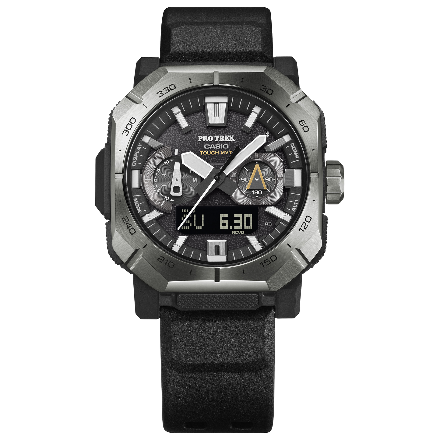 Casio PRO TREK PRW-B1000-1JF Climber Line — Triple Sensor Multi-Band 6 Bluetooth Tough Solar