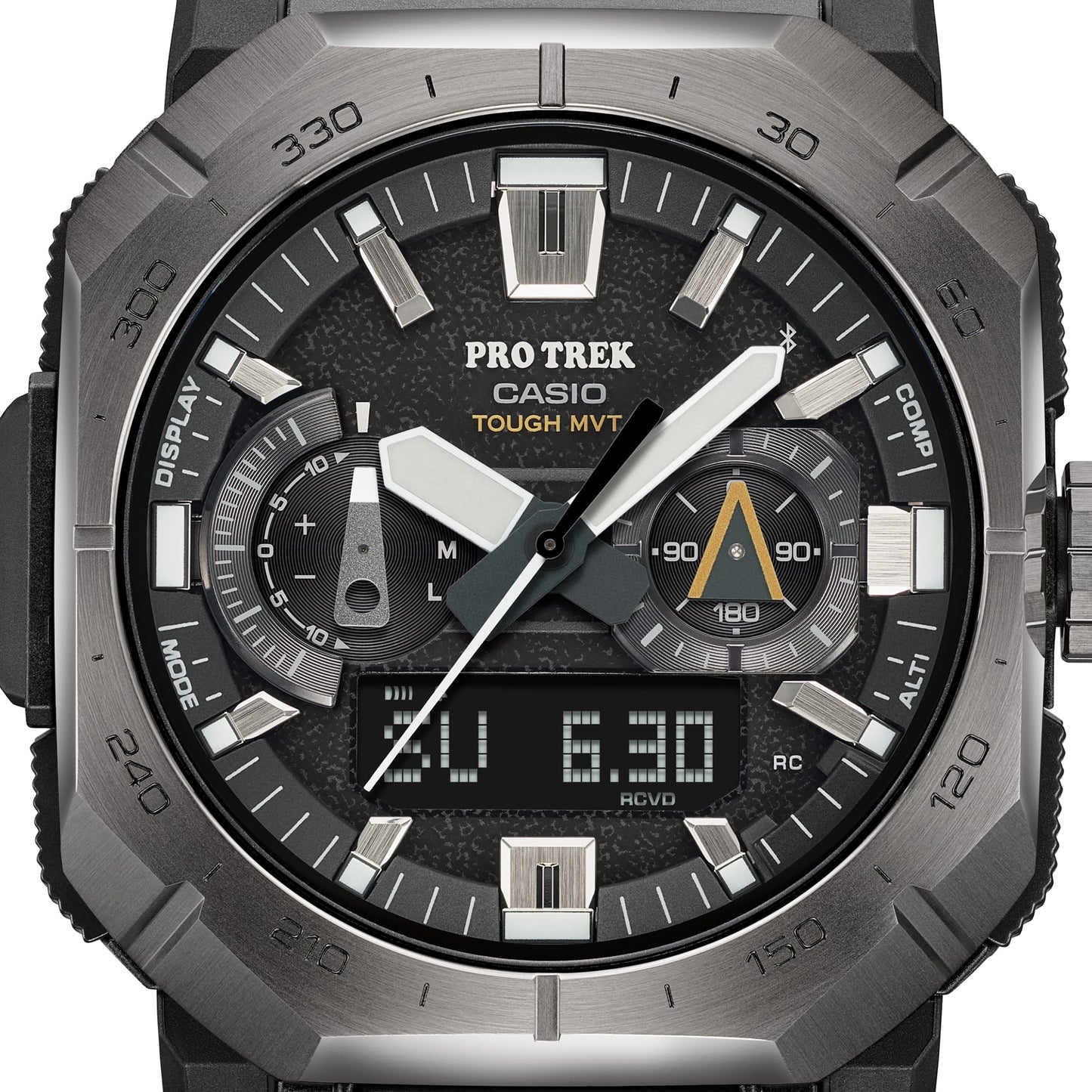 Casio PRO TREK PRW-B1000-1JF Climber Line — Triple Sensor Multi-Band 6 Bluetooth Tough Solar