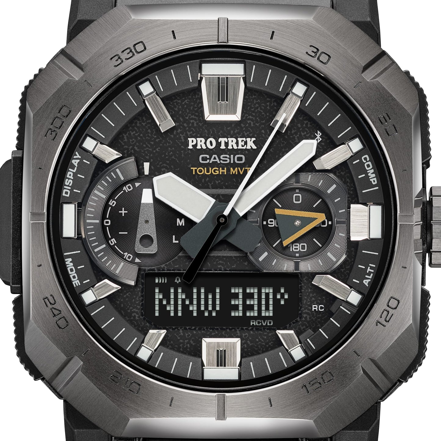Casio PRO TREK PRW-B1000-1JF Climber Line — Triple Sensor Multi-Band 6 Bluetooth Tough Solar