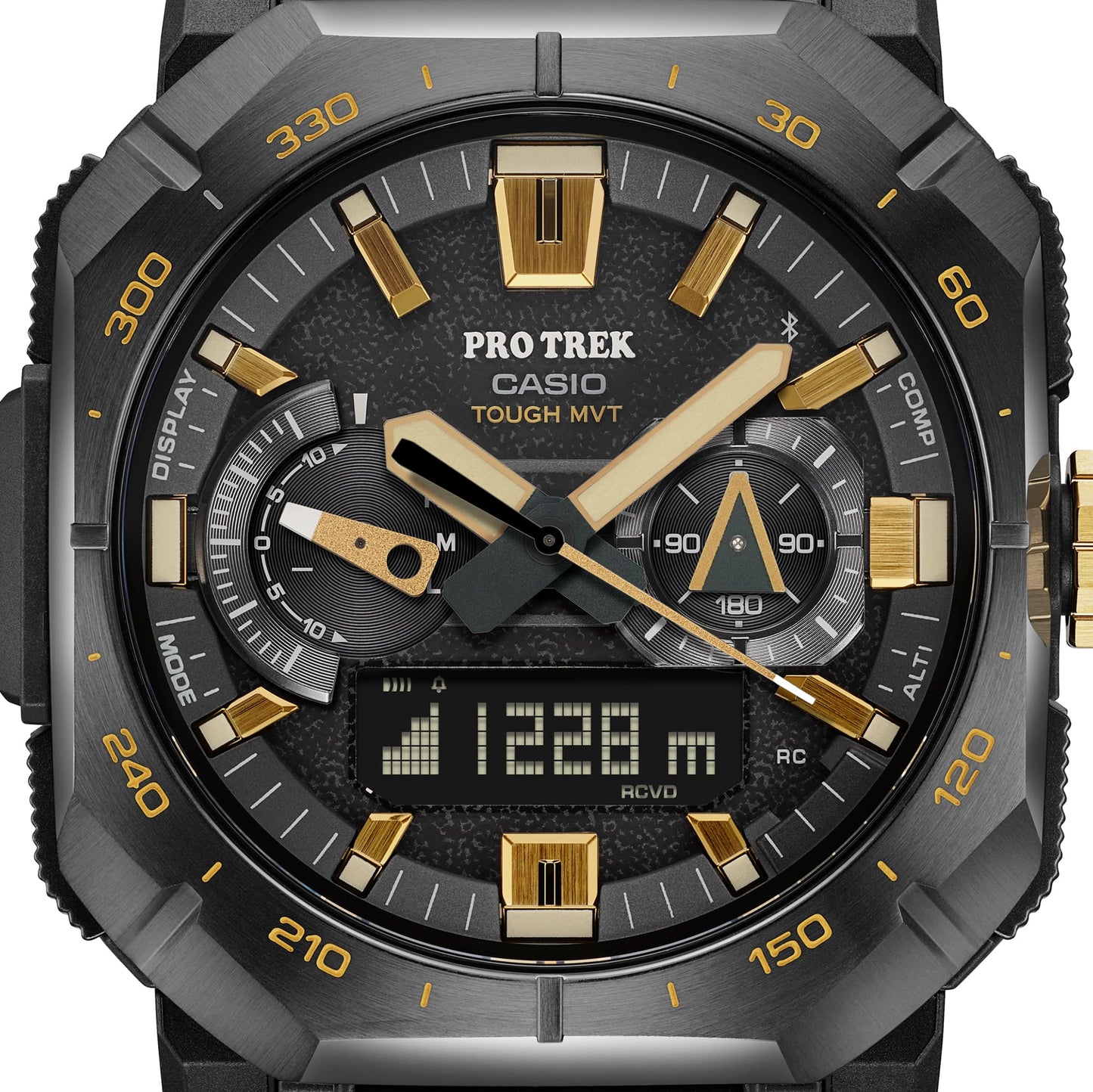 Casio PRO TREK PRW-B1000-5JF Climber Line — Triple Sensor Multi-Band 6 Bluetooth Tough Solar